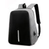 Fashion Anti-theft Backpack Casual Business Men Multi-function USB