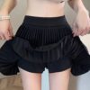 Fashion Ballet Style Pleated Tiered Skirt Women Fashion Ballet Style Pleated Tiered Skirt Women