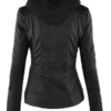 Fashion Detachable Hooded Jacket with Pockets Casual Solid Color Zipper Fashion Detachable Hooded Jacket with Pockets Casual Solid Color Zipper