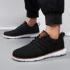 Fashion Lace-up Mesh Sneakers Casual Flying Woven Walking Sports Shoes