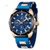 Fashion Mens Watches Top Brand Luxury Silicone Sport Watch Men Quartz