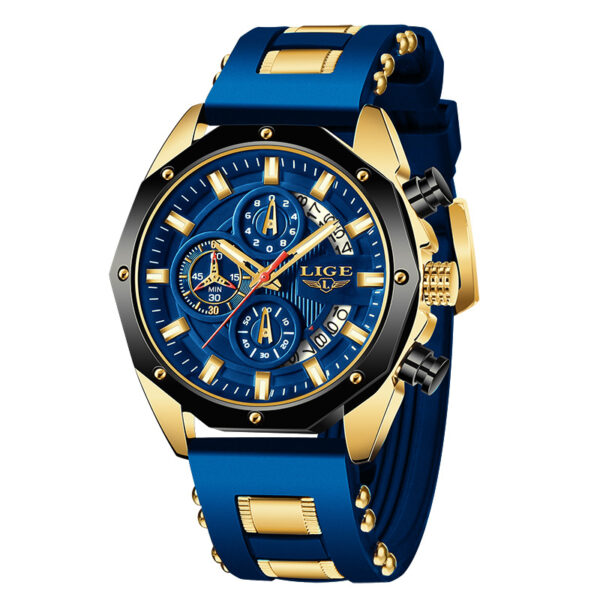 Fashion Mens Watches Top Brand Luxury Silicone Sport Watch Men Quartz Fashion Mens Watches Top Brand Luxury Silicone Sport Watch Men Quartz