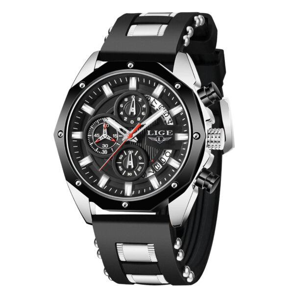 Fashion Mens Watches Top Brand Luxury Silicone Sport Watch Men Quartz Fashion Mens Watches Top Brand Luxury Silicone Sport Watch Men Quartz