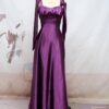 Fashion Sleeveless Camisole Gown Bridesmaid Evening Dress Women Fashion Sleeveless Camisole Gown Bridesmaid Evening Dress Women