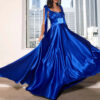 Fashion Sleeveless Camisole Gown Bridesmaid Evening Dress Women Fashion Sleeveless Camisole Gown Bridesmaid Evening Dress Women