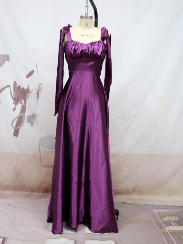 Fashion Sleeveless Camisole Gown Bridesmaid Evening Dress Women Fashion Sleeveless Camisole Gown Bridesmaid Evening Dress Women