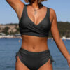Fashion Strappy Bikini Swimsuit Woman Fashion Strappy Bikini Swimsuit Woman