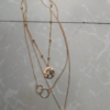 Fashionable Multilayer Boho Moon Map Necklace