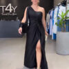 Fashionable Socialite Temperament Waist Tied Slim Fitting Long Skirt Fashionable Socialite Temperament Waist Tied Slim Fitting Long Skirt
