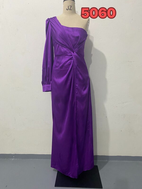 Fashionable Socialite Temperament Waist Tied Slim Fitting Long Skirt