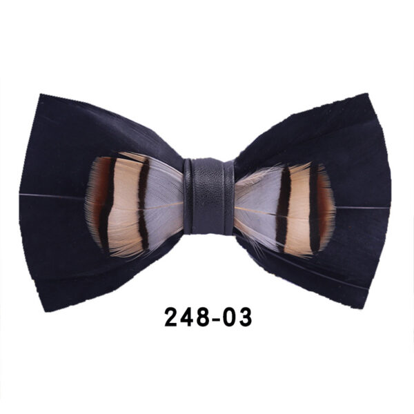 Feather Bow Tie Bow Tie Feather Bow Tie Bow Tie