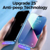 Fingerprint Anti Peep High-definition Drop Protective Tempered Film
