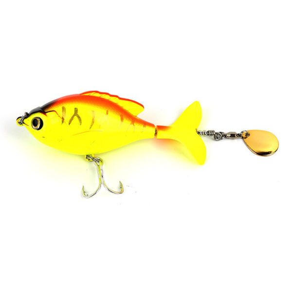 Fish Floating Pencil Propeller Tractor Luya Bait Simulation Hard