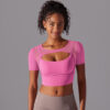 Fitness Double Layer Yoga Clothing Top Women