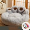 Fluffy Dog Bed Winter Warm Large Pet Products Small Sofa Baskets Pets Fluffy Dog Bed Winter Warm Large Pet Products Small Sofa Baskets Pets