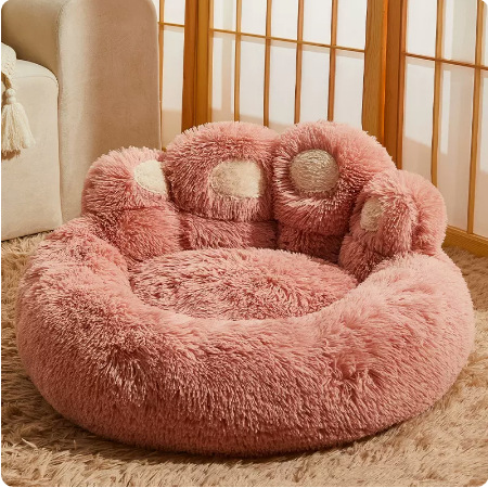Fluffy Dog Bed Winter Warm Large Pet Products Small Sofa Baskets Pets Fluffy Dog Bed Winter Warm Large Pet Products Small Sofa Baskets Pets