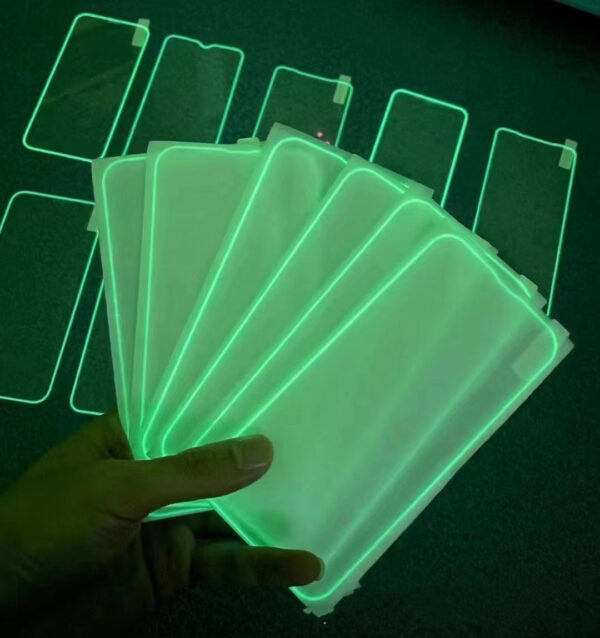 Fluorescent Tempered Glass Film Full Screen Fluorescent Tempered Glass Film Full Screen