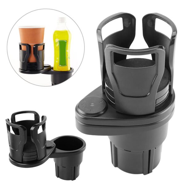 Foldable Car Cup Holder Drinking Bottle Stand Bracket Sunglasses Phone