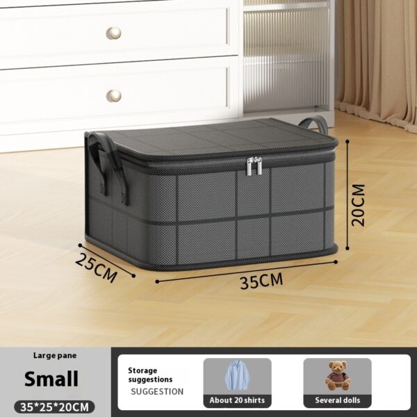 Foldable Clothes Storage Bag Large Capacity Organizer with Handle
