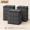 Foldable Clothes Storage Bag Large Capacity Organizer with Handle