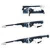 Foldable Fishing Rod Portable Pocket Throwing Rod Foldable Fishing Rod Portable Pocket Throwing Rod