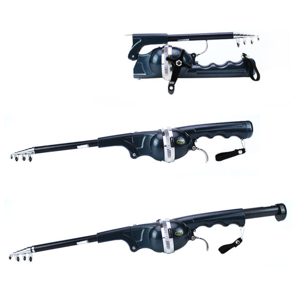 Foldable Fishing Rod Portable Pocket Throwing Rod Foldable Fishing Rod Portable Pocket Throwing Rod