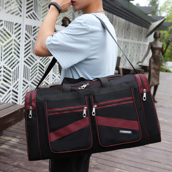 Foldable Large Capacity Tote Travel Bag Foldable Large Capacity Tote Travel Bag