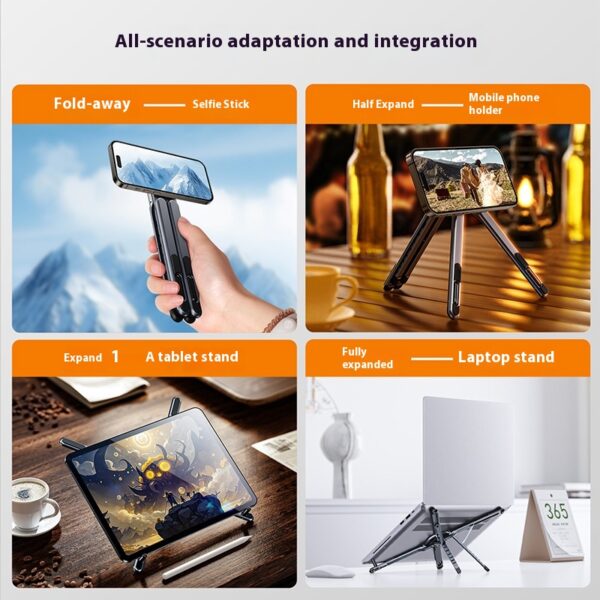 Foldale Magnetic Phone Holder Multi Form Adjustable Desktop Tablet