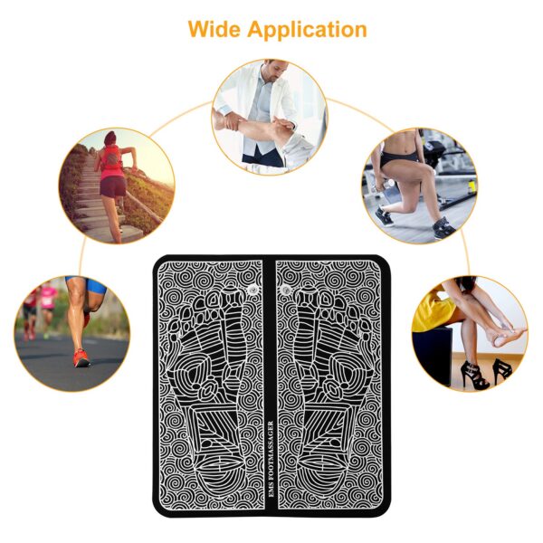 Foot Massage Pad Electric Stimulator Massager Foot Massage Pad Electric Stimulator Massager