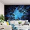 For Home Decoration Wall Hanging Forest Starry Tapestry Net Red Anchor