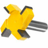 Four-blade T-shaped Slotting Knife Four-blade T-shaped Slotting Knife
