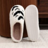 Funny Bat Slipper Halloween Pumpkin Flat Indoor House Shoes for Women Funny Bat Slipper Halloween Pumpkin Flat Indoor House Shoes for Women