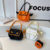 Funny Crossbody Bag Halloween Pumpkin Cartoon Shoulder Bags with Small Funny Crossbody Bag Halloween Pumpkin Cartoon Shoulder Bags with Small