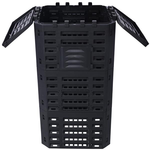 Garden Compost Bin Made From Recycled Plastic - 132 Gallons Garden Compost Bin Made From Recycled Plastic - 132 Gallons