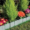Garden Edge Imitation Stone Effect Lawn Non Digging Flexible and Flower Garden Edge Imitation Stone Effect Lawn Non Digging Flexible and Flower