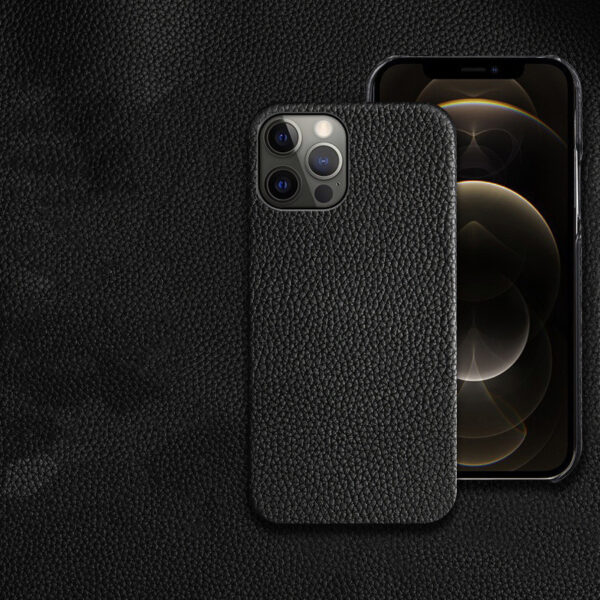 Genuine Leather Protective Case Shatterproof Mobile Phone
