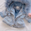 Girl Denim Coat Girl Denim Coat