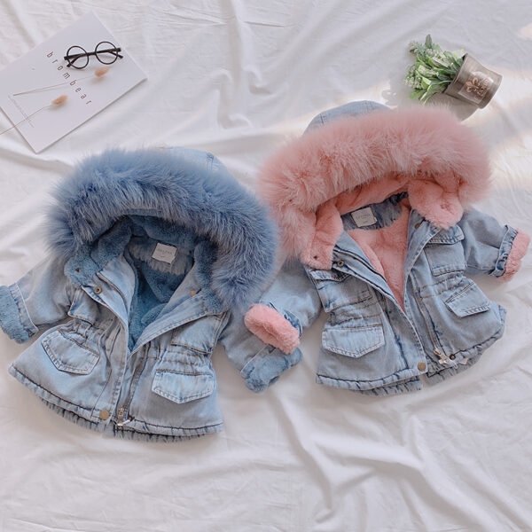 Girl Denim Coat Girl Denim Coat