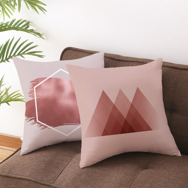 Gold Peach Skin Pillowcase Nordic Sofa Home Decoration Products Gold Peach Skin Pillowcase Nordic Sofa Home Decoration Products