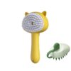 Hair Cleaning Brush with Mist Multifunctional Cat Grooming Rechargeable