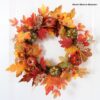 Halloween Autumn Garland 40cm Pumpkin Berry Door Hanging Halloween Autumn Garland 40cm Pumpkin Berry Door Hanging