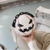 Halloween Cartoon Pumpkin Ball Handbags with Chain Personality Creative Halloween Cartoon Pumpkin Ball Handbags with Chain Personality Creative