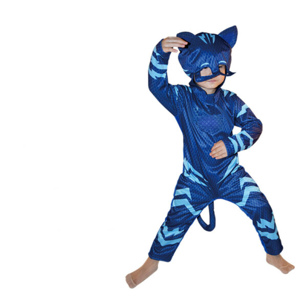 Halloween Children's Red Green and Blue Stage Performance Costume