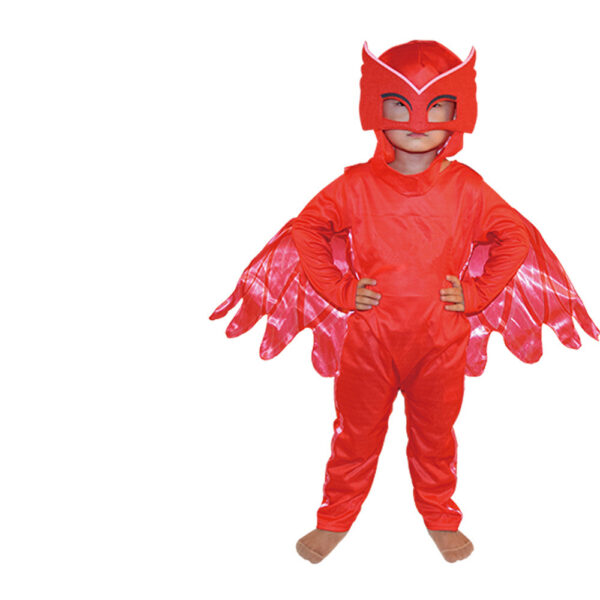 Halloween Children's Red Green and Blue Stage Performance Costume