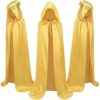 Halloween Cloak Costumes Wizard for Children Hooded Capes Mantle Black Halloween Cloak Costumes Wizard for Children Hooded Capes Mantle Black