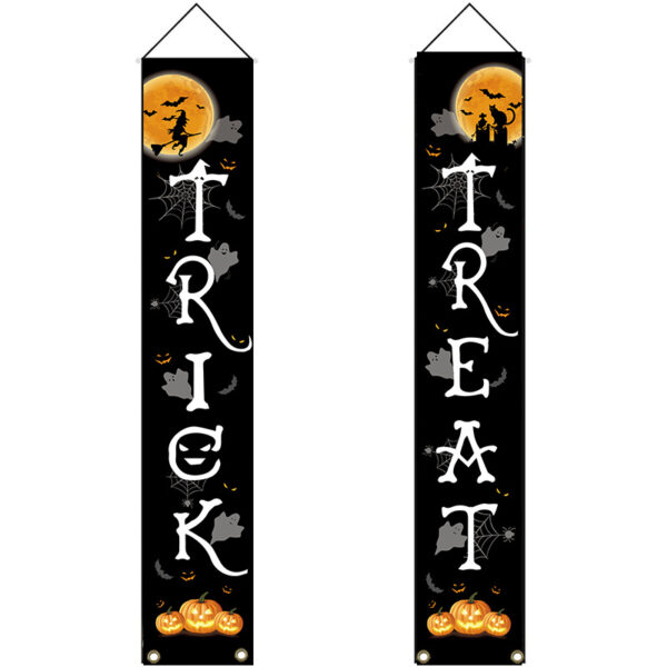 Halloween Couplet Banner Flag Decorative Hanging Cloth Halloween Couplet Banner Flag Decorative Hanging Cloth