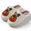 Halloween Cute Comfy Pumpkin House Slippers Outdoor Indoor for Spooky