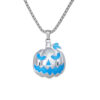Halloween Ghost Festival Necklace Luminous Pumpkin Pendant Night Halloween Ghost Festival Necklace Luminous Pumpkin Pendant Night