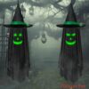 Halloween Ghost Festival Party Luminous Wizard Hat Pendant Outdoor Yard Halloween Ghost Festival Party Luminous Wizard Hat Pendant Outdoor Yard
