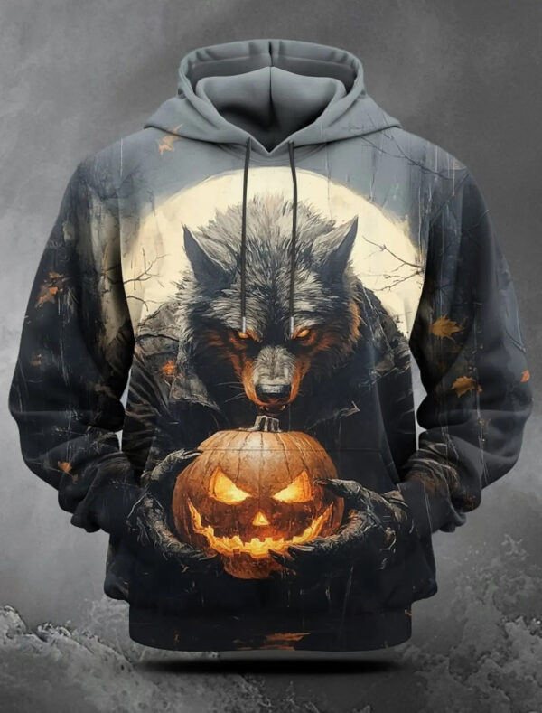 Halloween Horror Pumpkin Head 3D Hoodie Halloween Horror Pumpkin Head 3D Hoodie